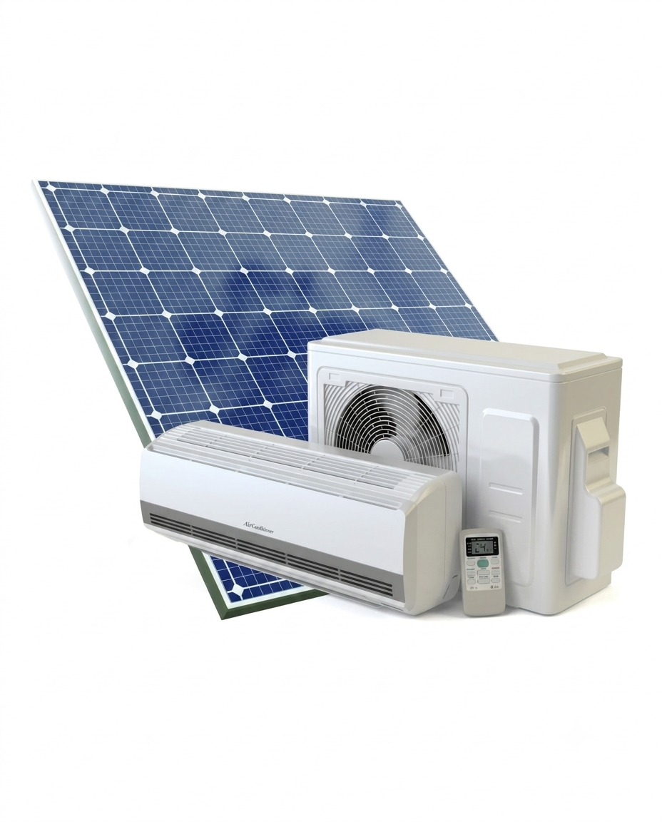 Solar Hybrid Air Conditioning System Image